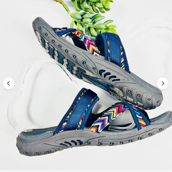 2/$30 Skechers Multicolored Sandal 6 - Picture 3 of 8